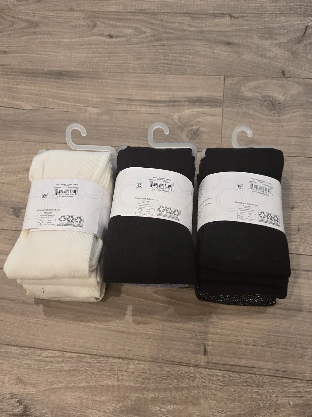 NWT Girls Heavyweight Tights Bundle - 6 Pairs - Size M (7-10)
